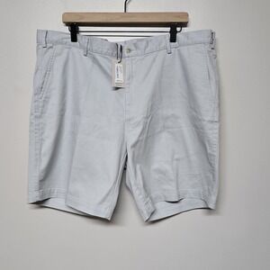 Peter Millar Khaki Pilot Twill Shorts ME0B05 Men's 8" Inseam Sz‎ 40 $115 LT Gray